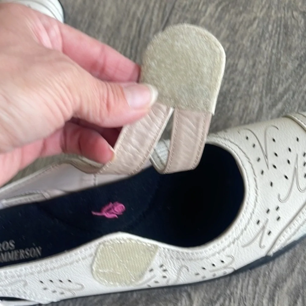 New Ros Hommerson shoes white maryjane, loafers size 8.5 narrow - Picture 10 of 10